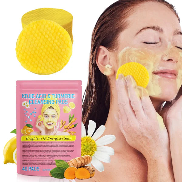 Kojic og Gurkemeje Glow Pads