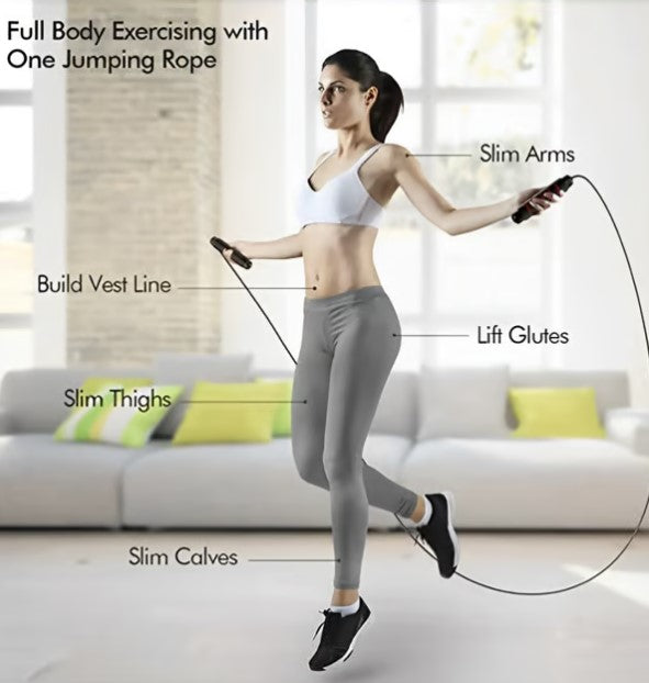 Trådløst sjippetov med tæller