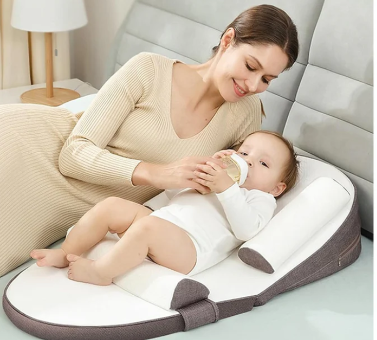 Baby Nyfødt Spædbarn Anti-Reflux Fodringspude Seng