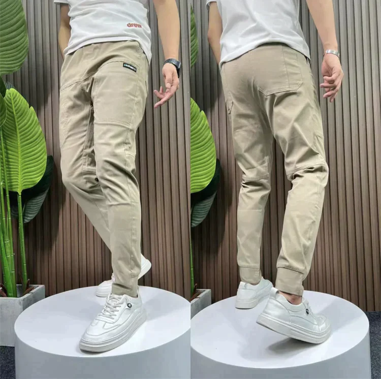 Stretchy cargo-bukser