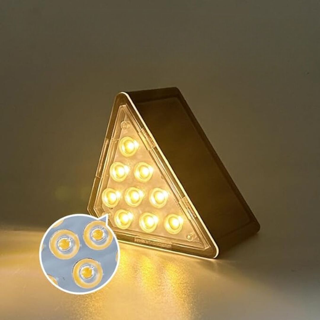 Solar Light Anti-tyveri Trinlampe