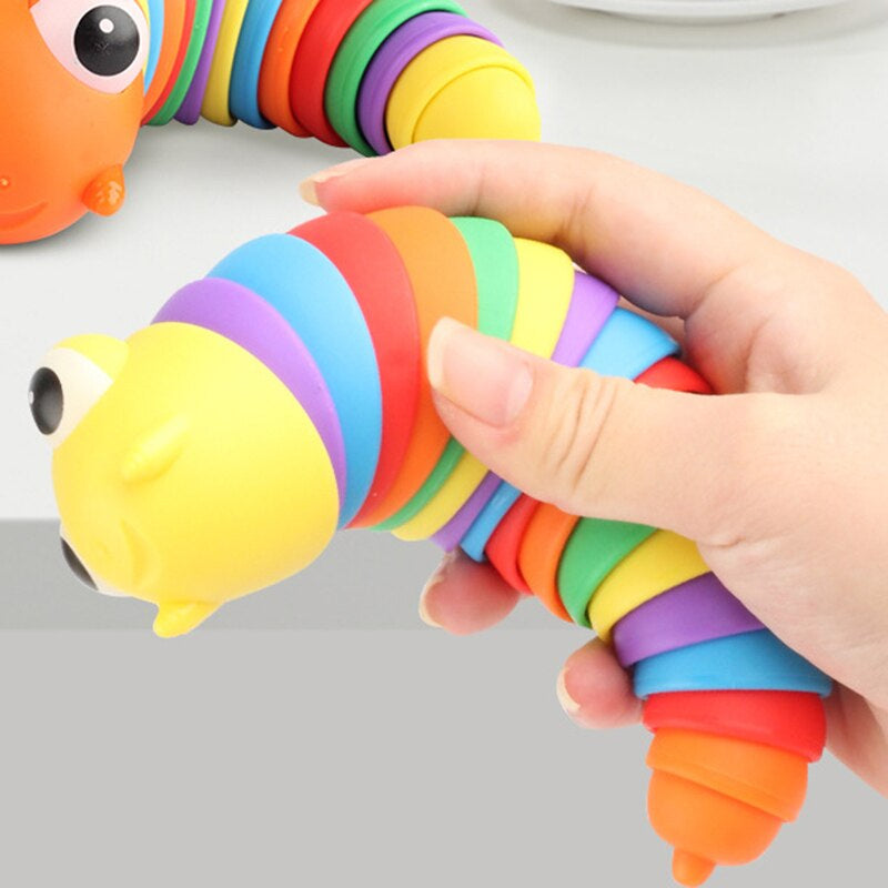 Fidget-legetøj med snegle
