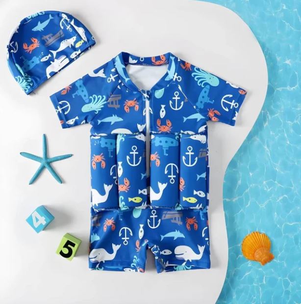 Flydende rashguards til børn