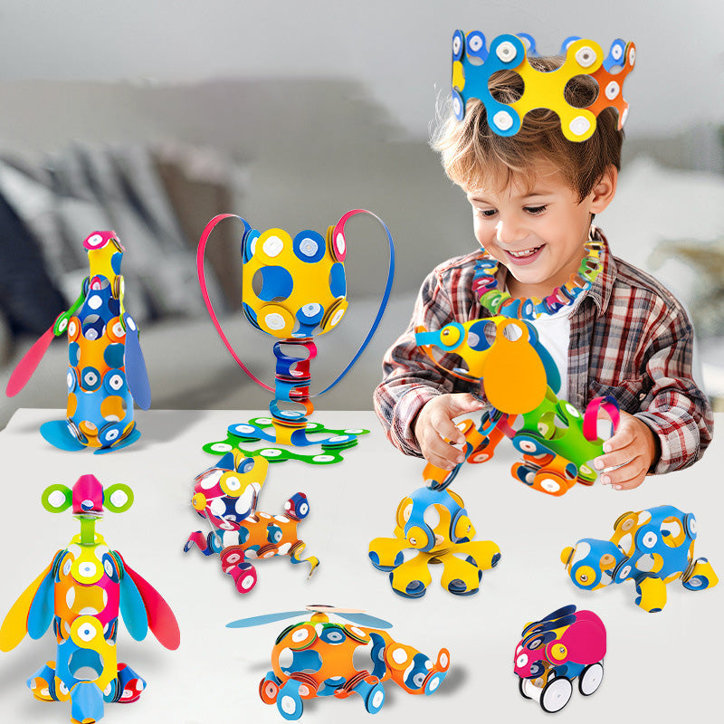 DIY splejsning af bløde magnetiske byggeklodser