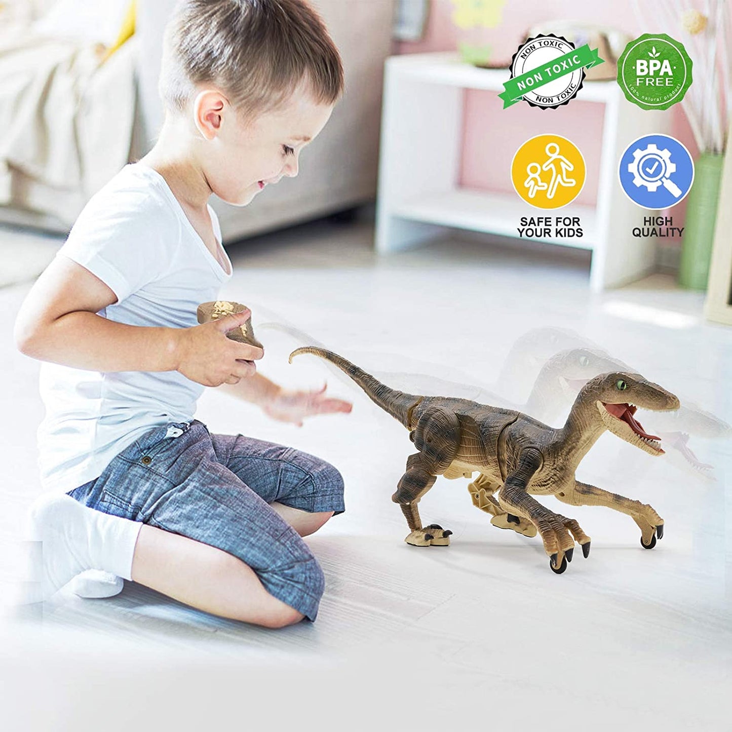 Fjernstyret dinosaur