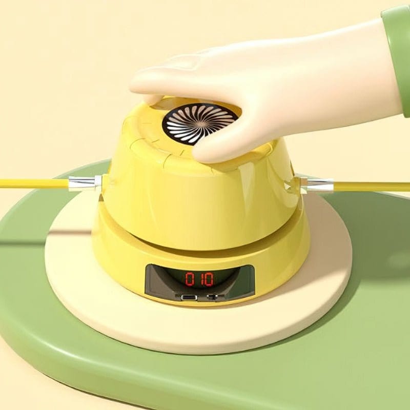 Intelligent elektrisk springmaskine med roterende reb