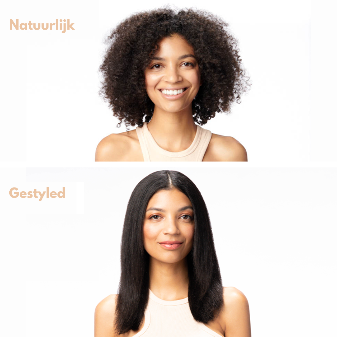 Keramisk glatte- og stylingbørste