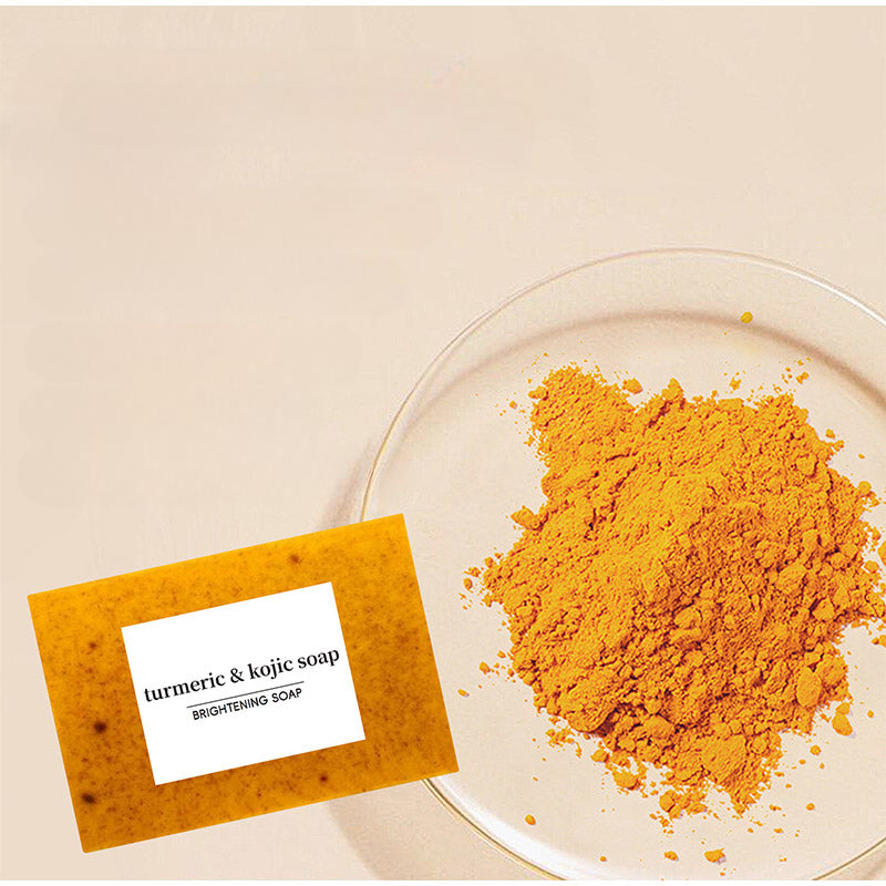 Gurkemeje-sæbe med lysende effekt