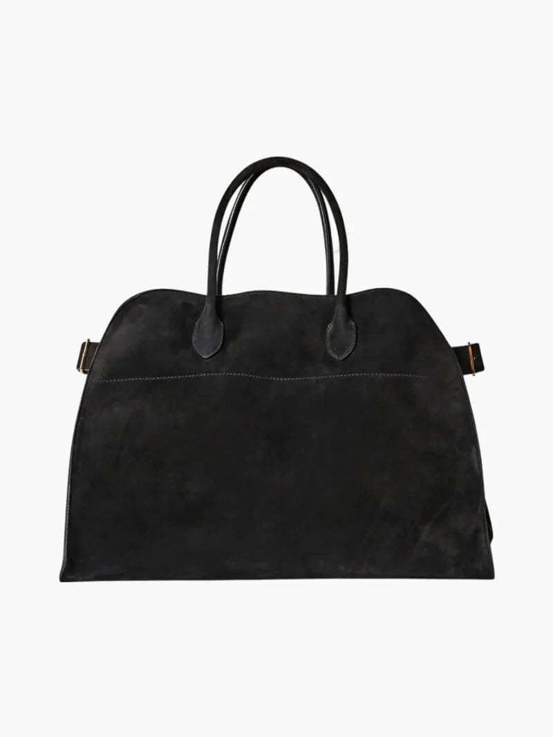 Designer-taske i læder