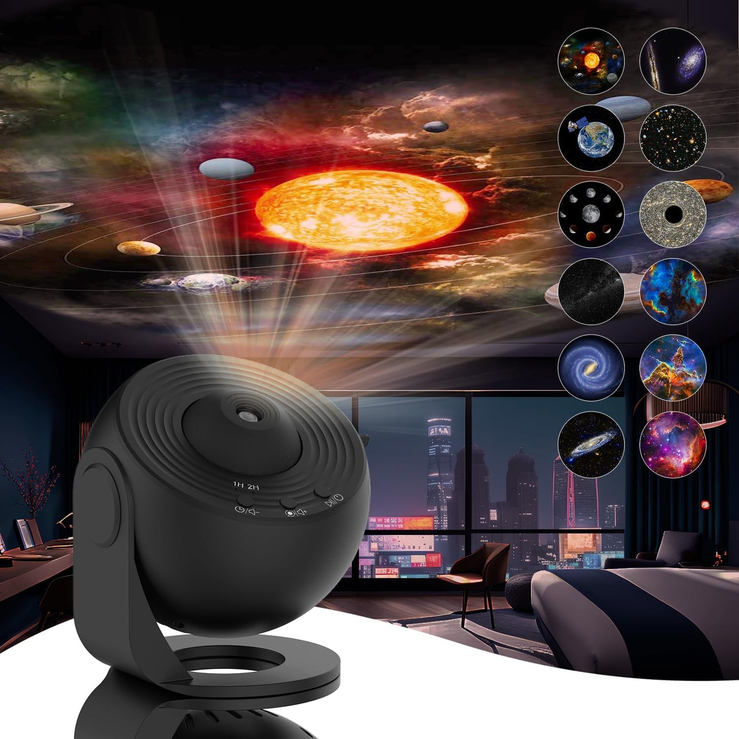 Star Projector Galaxy natlampe