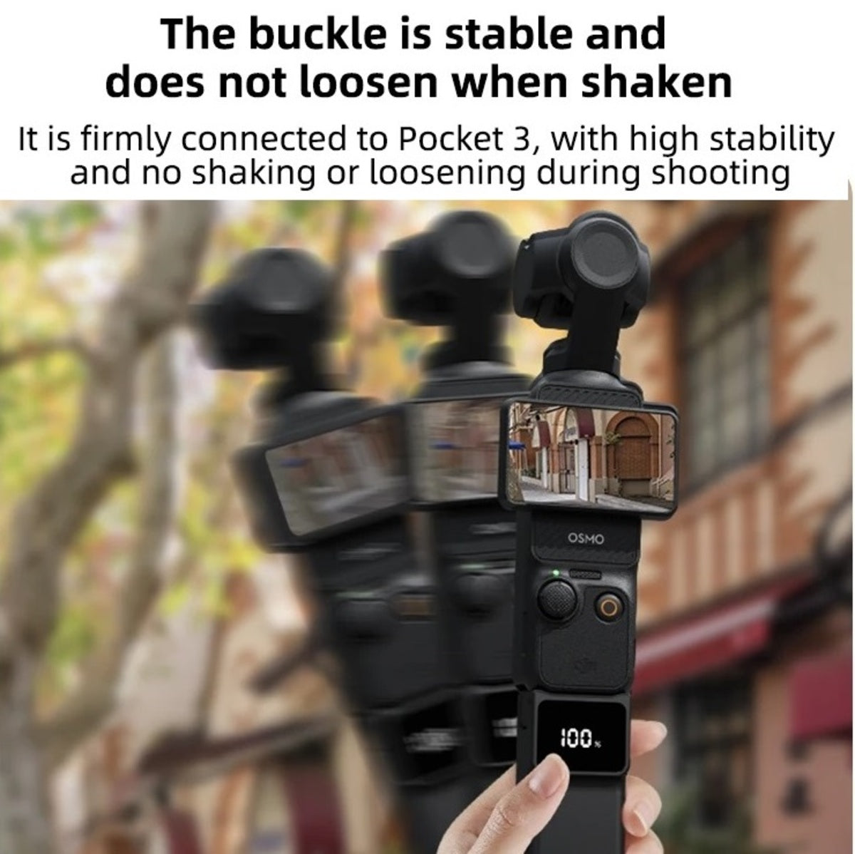 Bærbart batterihåndtag til DJI Osmo Pocket