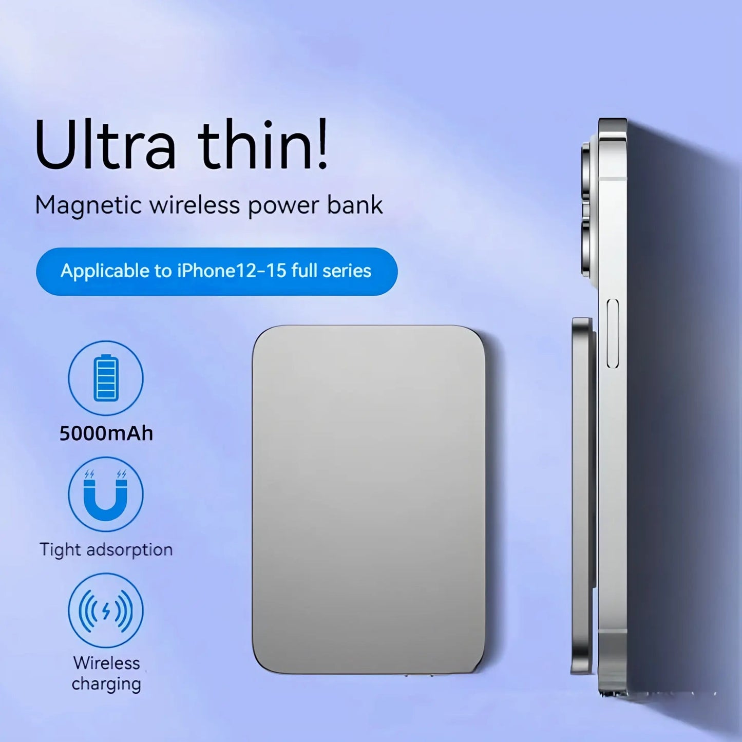 Snap Slim-Magsafe batteribank