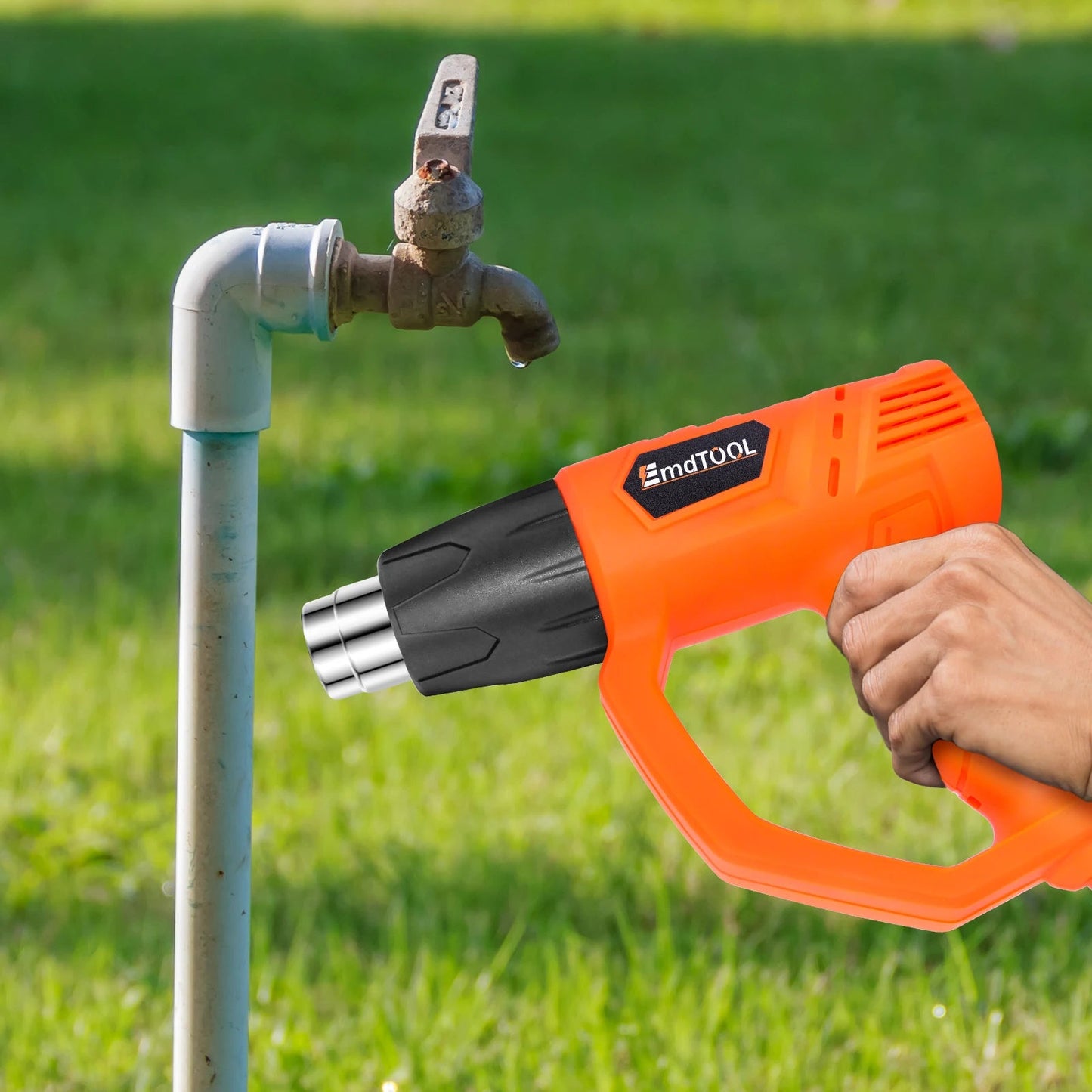 Varmepistol med justerbar temperatur