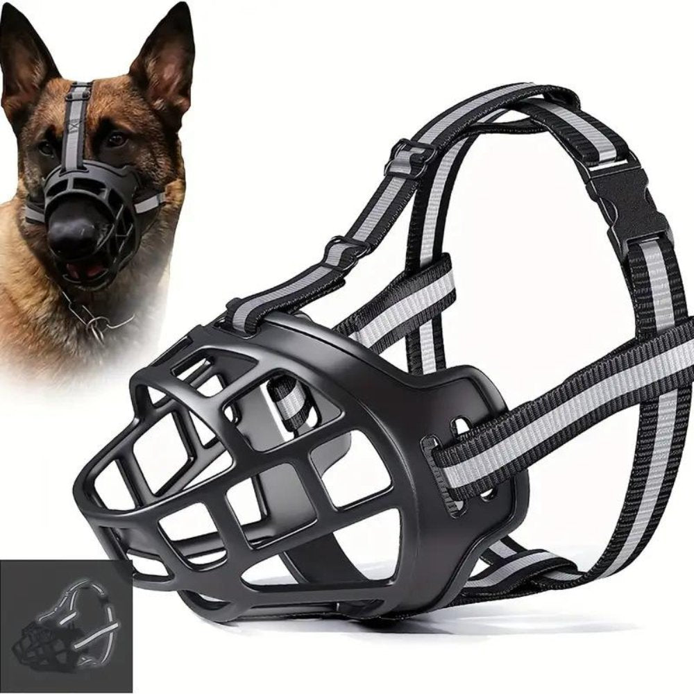 Anti-bark-mundkurv
