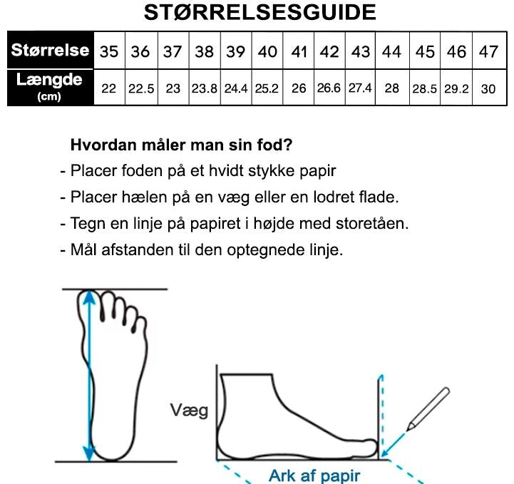 Vinter varme løbesko