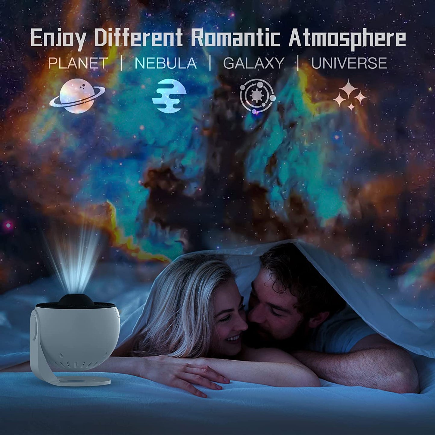 Star Projector Galaxy natlampe
