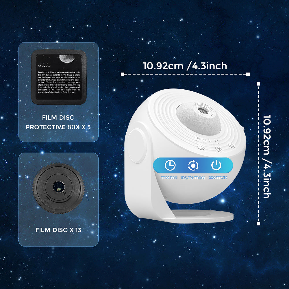 Star Projector Galaxy natlampe