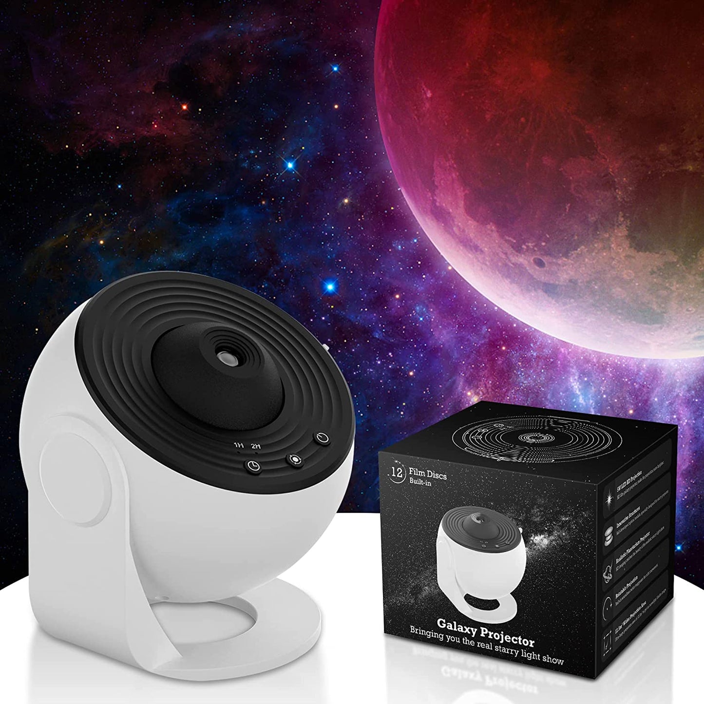 Star Projector Galaxy natlampe