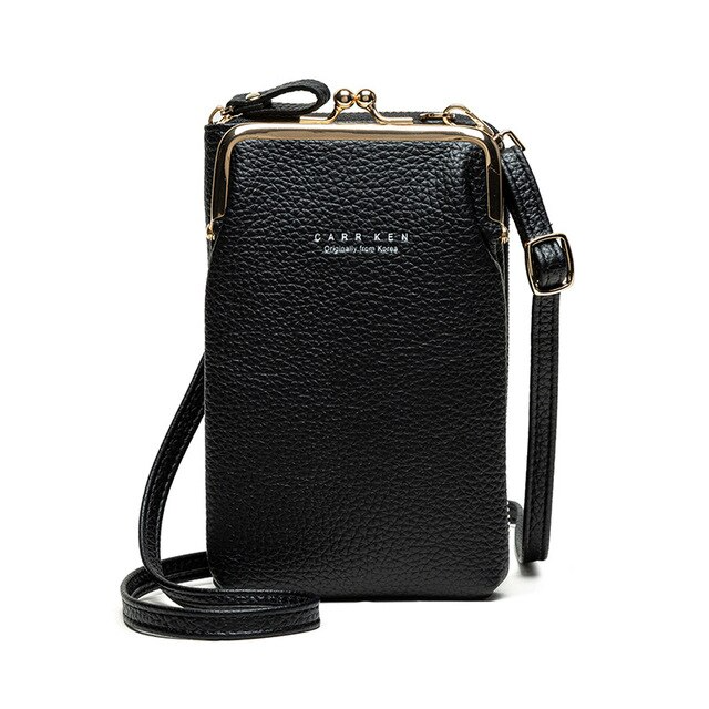 Fashion Bag PU læder Crossbody Mobil Cover Og Taske