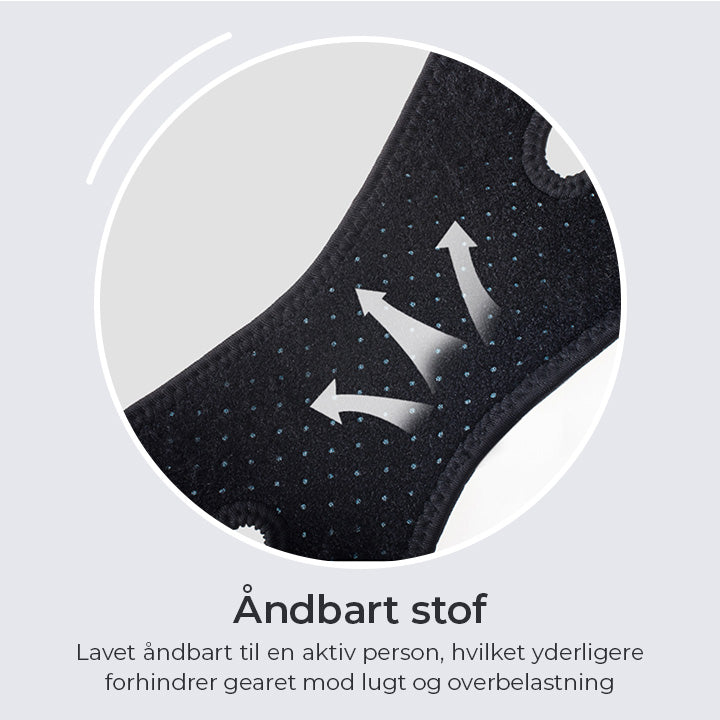 Knæbandager med dobbelt rem