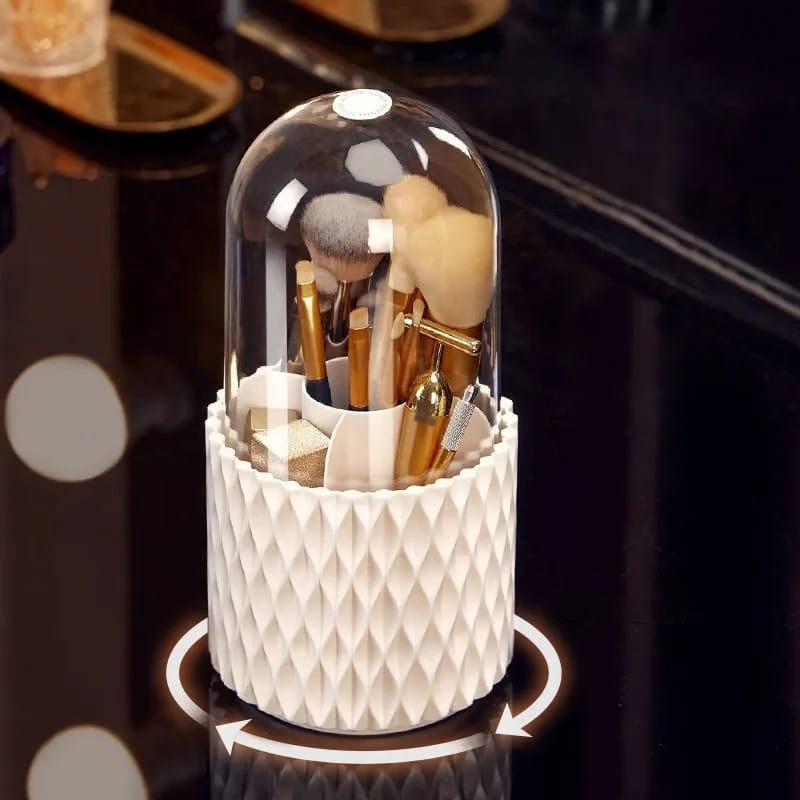 360° drejelig makeup-penselholder