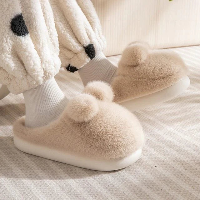Fluffy hjemmesko