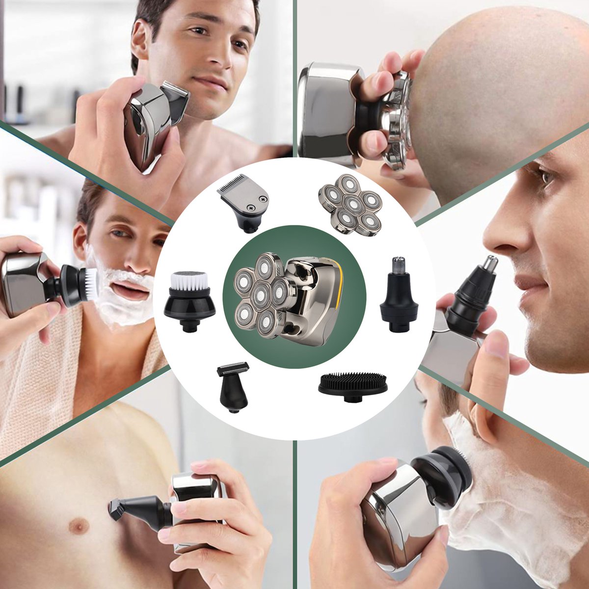 6-i-1 Pro Shaver Deluxe-sæt