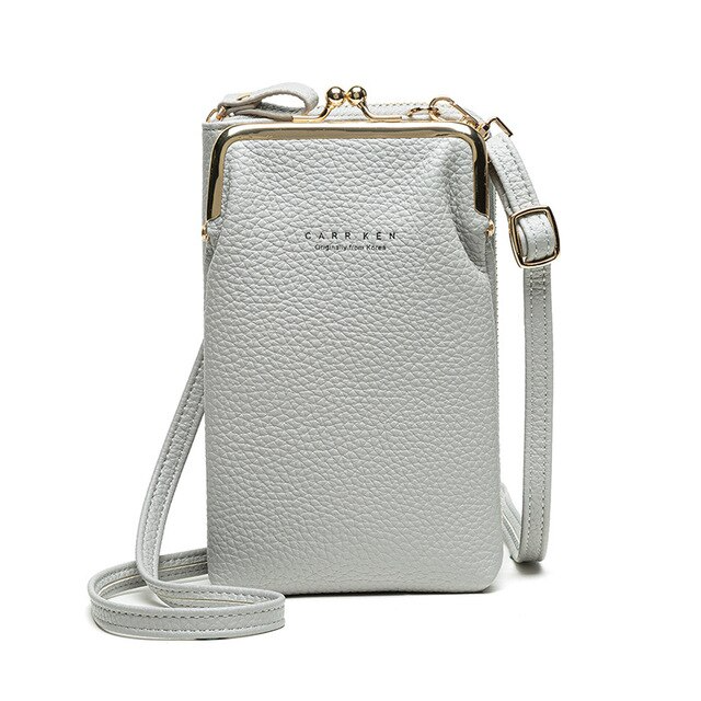 Fashion Bag PU læder Crossbody Mobil Cover Og Taske