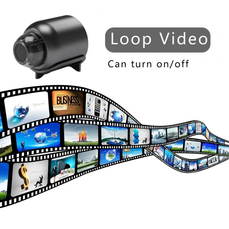 Mini Cam Full HD Trådløst trådløst IP-sikkerhedskamera