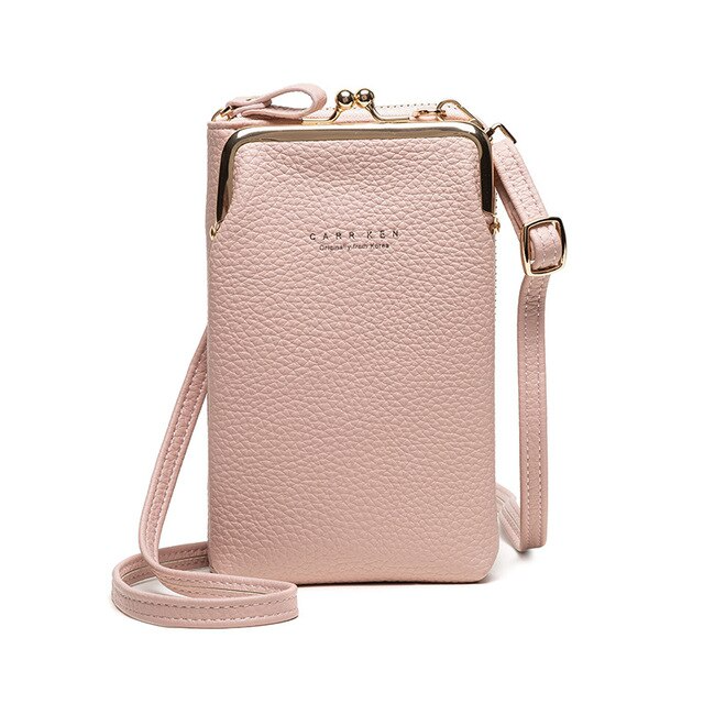 Fashion Bag PU læder Crossbody Mobil Cover Og Taske