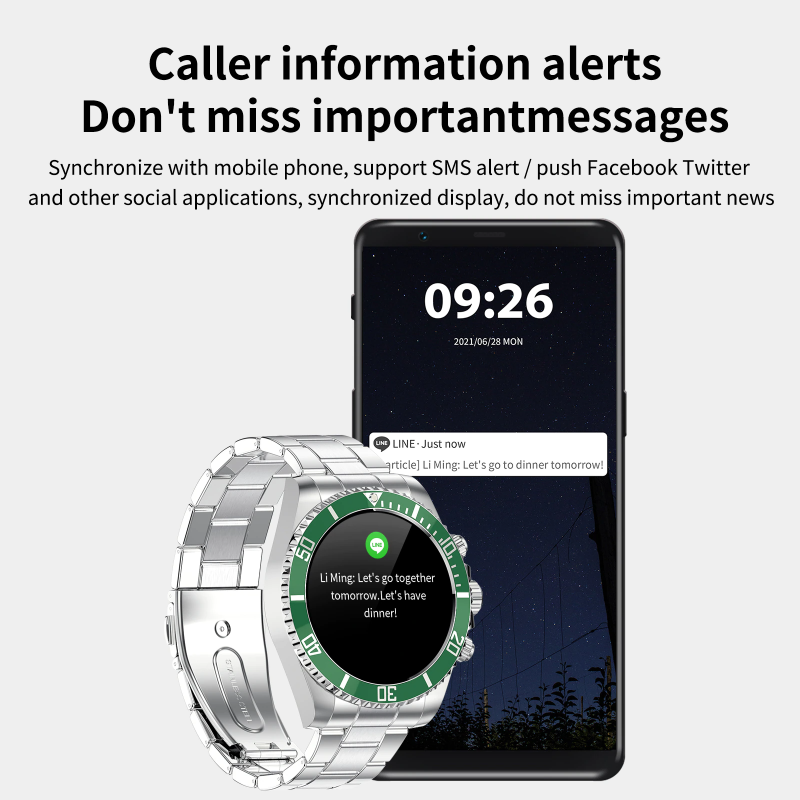 Focalex Multifunktionelt Bluetooth Smart Watch