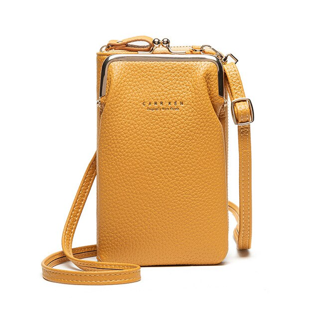 Fashion Bag PU læder Crossbody Mobil Cover Og Taske