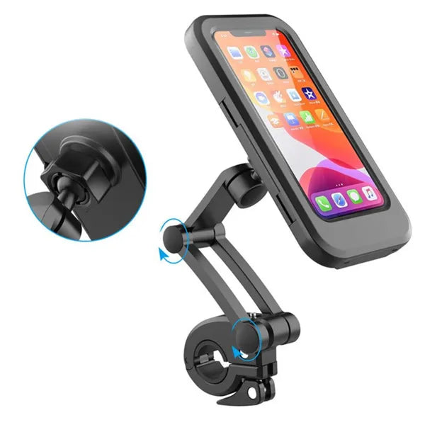 Vandtæt telefonholder