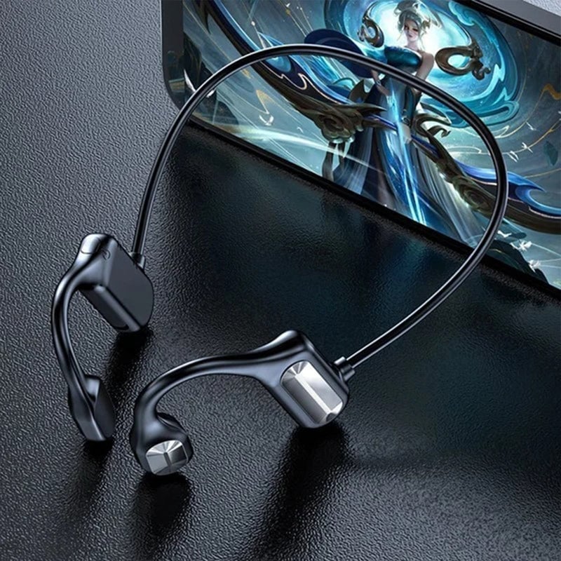 Knogleledende hovedtelefoner - trådløst Bluetooth-headset