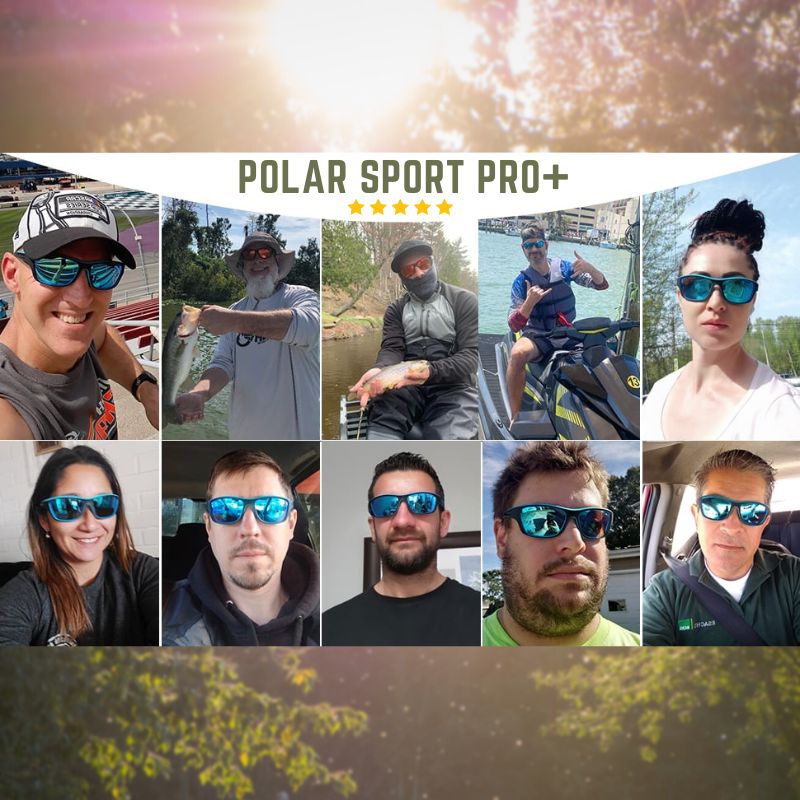 Polariserede sportssolbriller (1+1 GRATIS!)