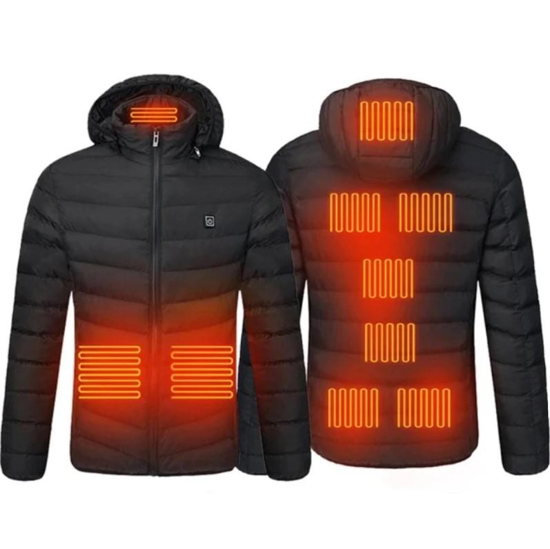 Elektrisk Opvarmet jakke, varm varmevarme frakke – Aarhus