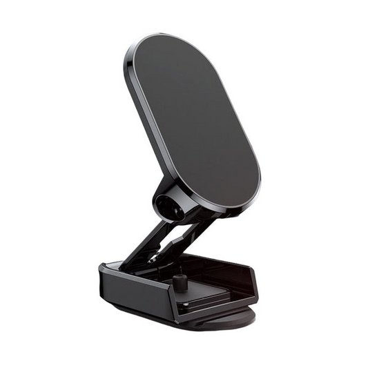 Sammenklappelig magnetisk mobiltelefonholder i metal til bilen
