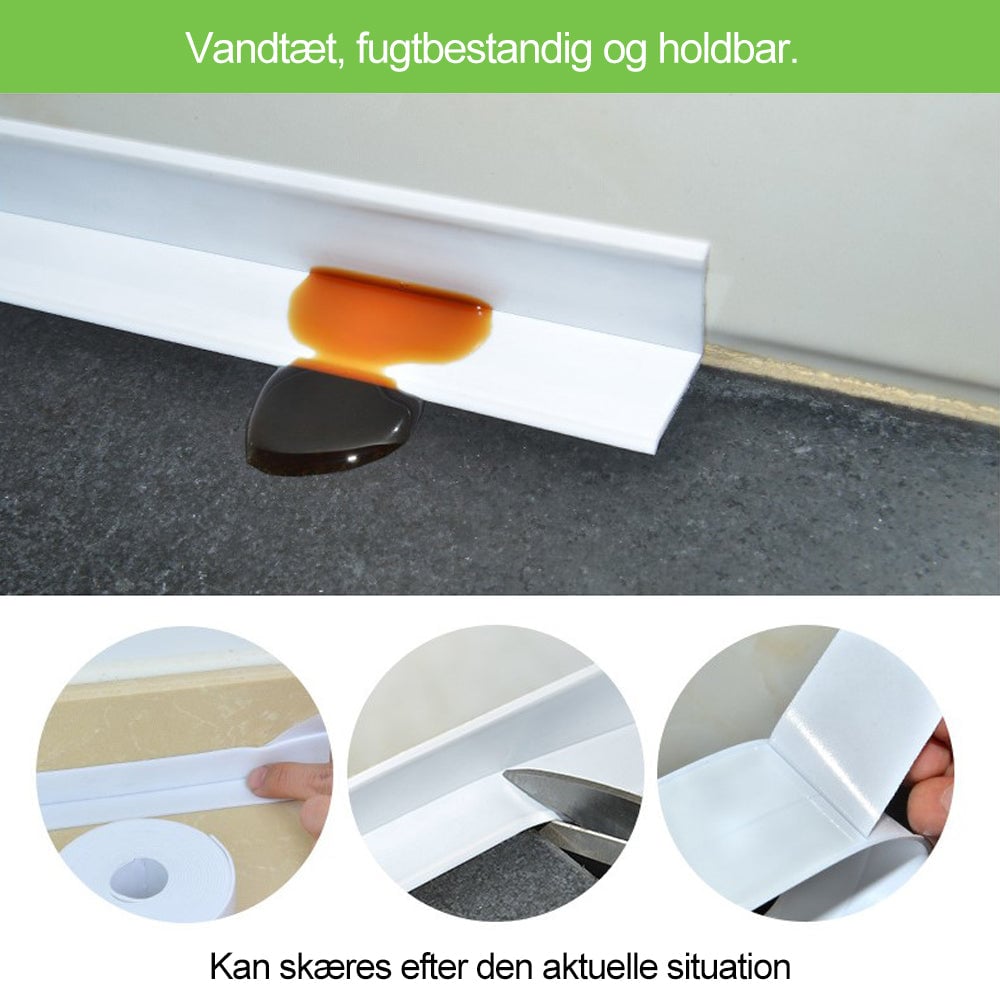 Vandtæt og selvklæbende fugemassebånd