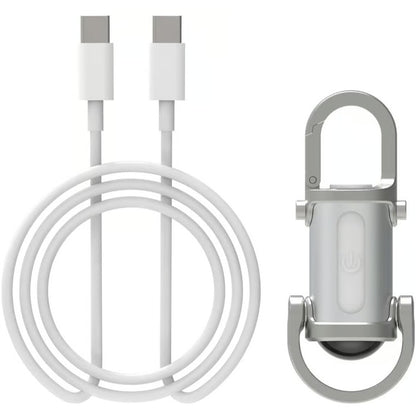 Lille USB C genopladelig nøgleringslampe