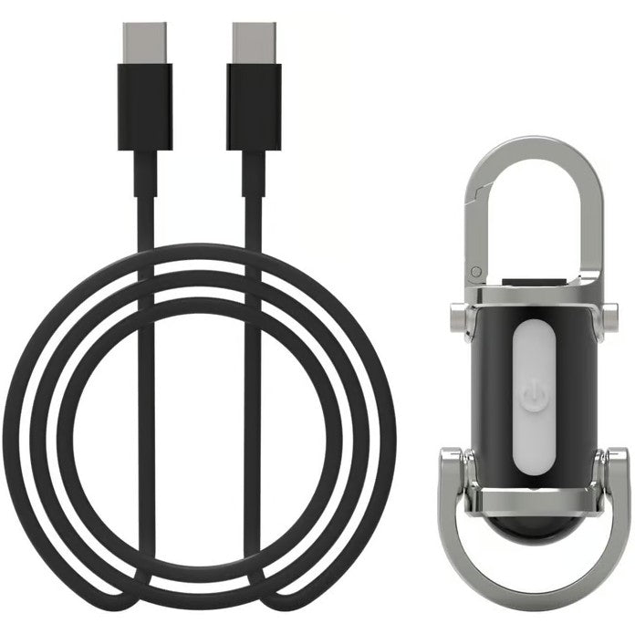 Lille USB C genopladelig nøgleringslampe