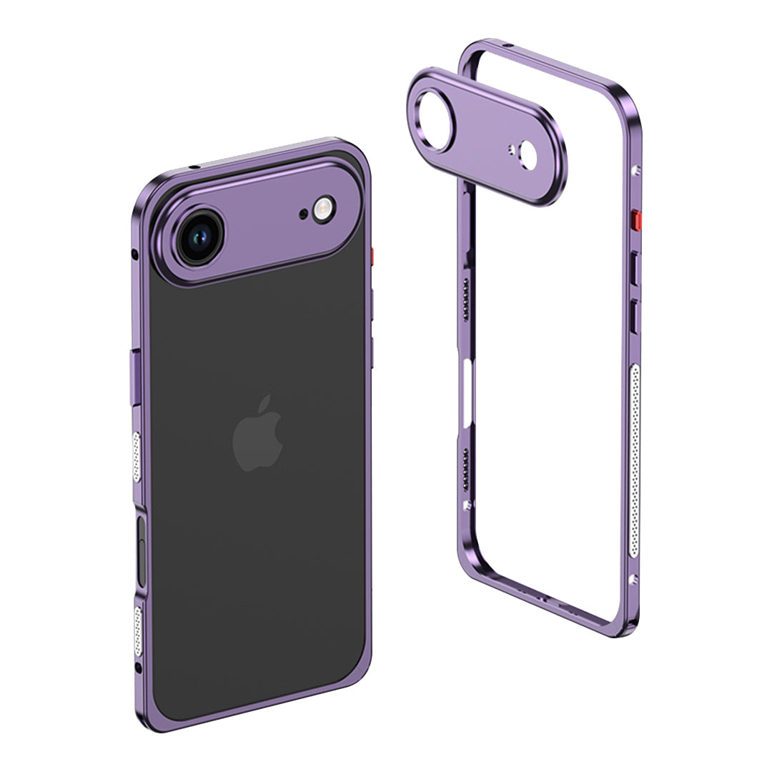 Stødsikker, faldbeskyttende metal-telefoncover