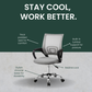 Ergonomisk kontorstol i mesh
