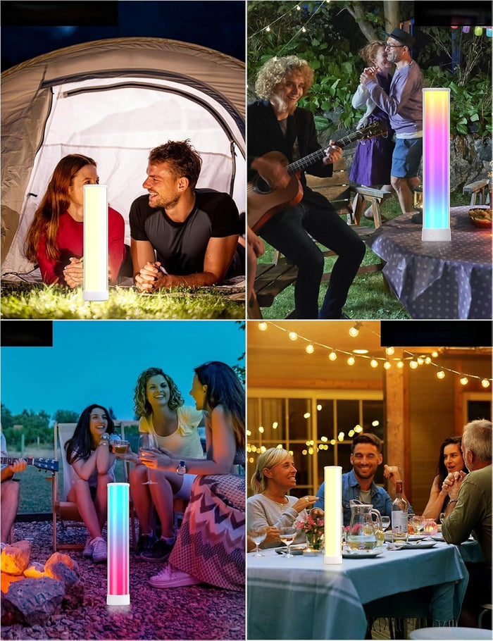 Genopladelig smart RGB-bordlampe med LED