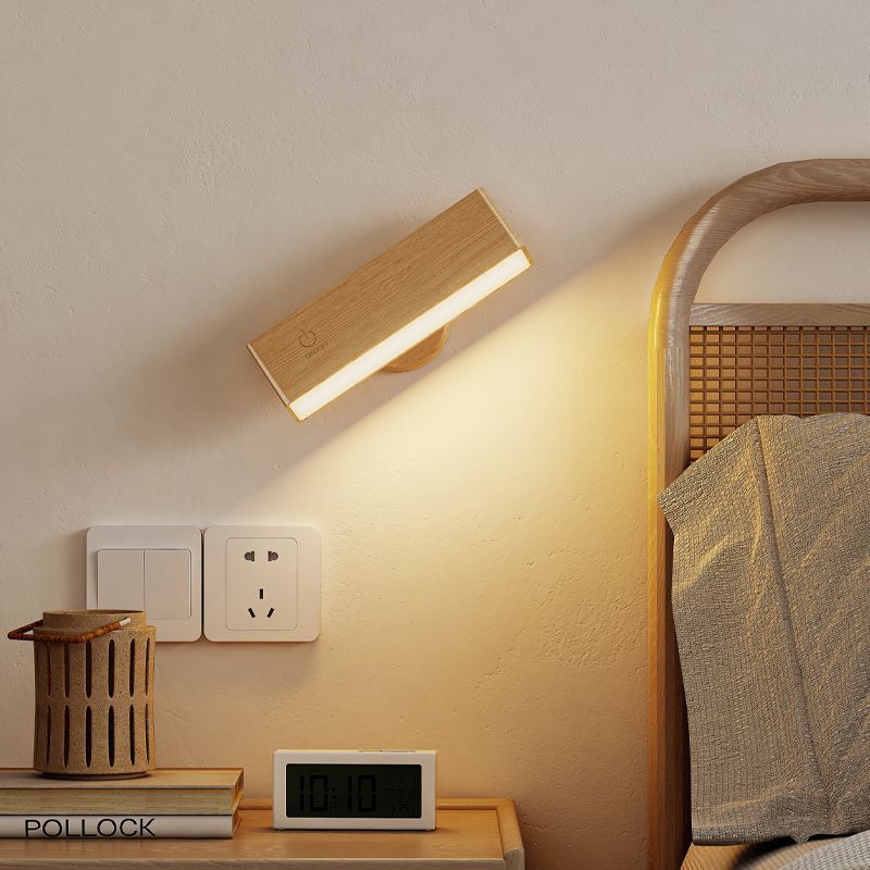 Genopladelig væglampe (GRATIS oplader og kabel!)