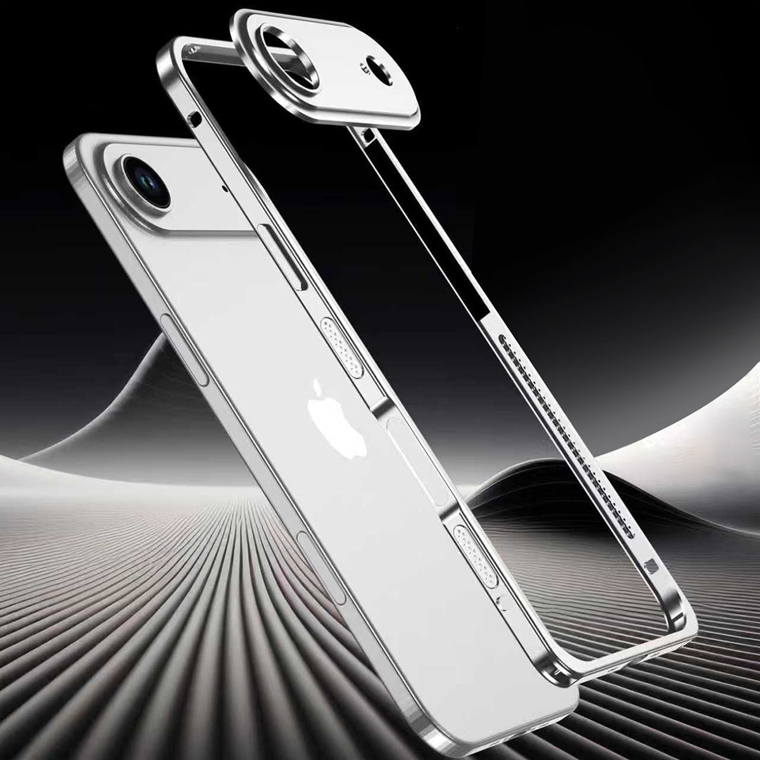 Stødsikker, faldbeskyttende metal-telefoncover
