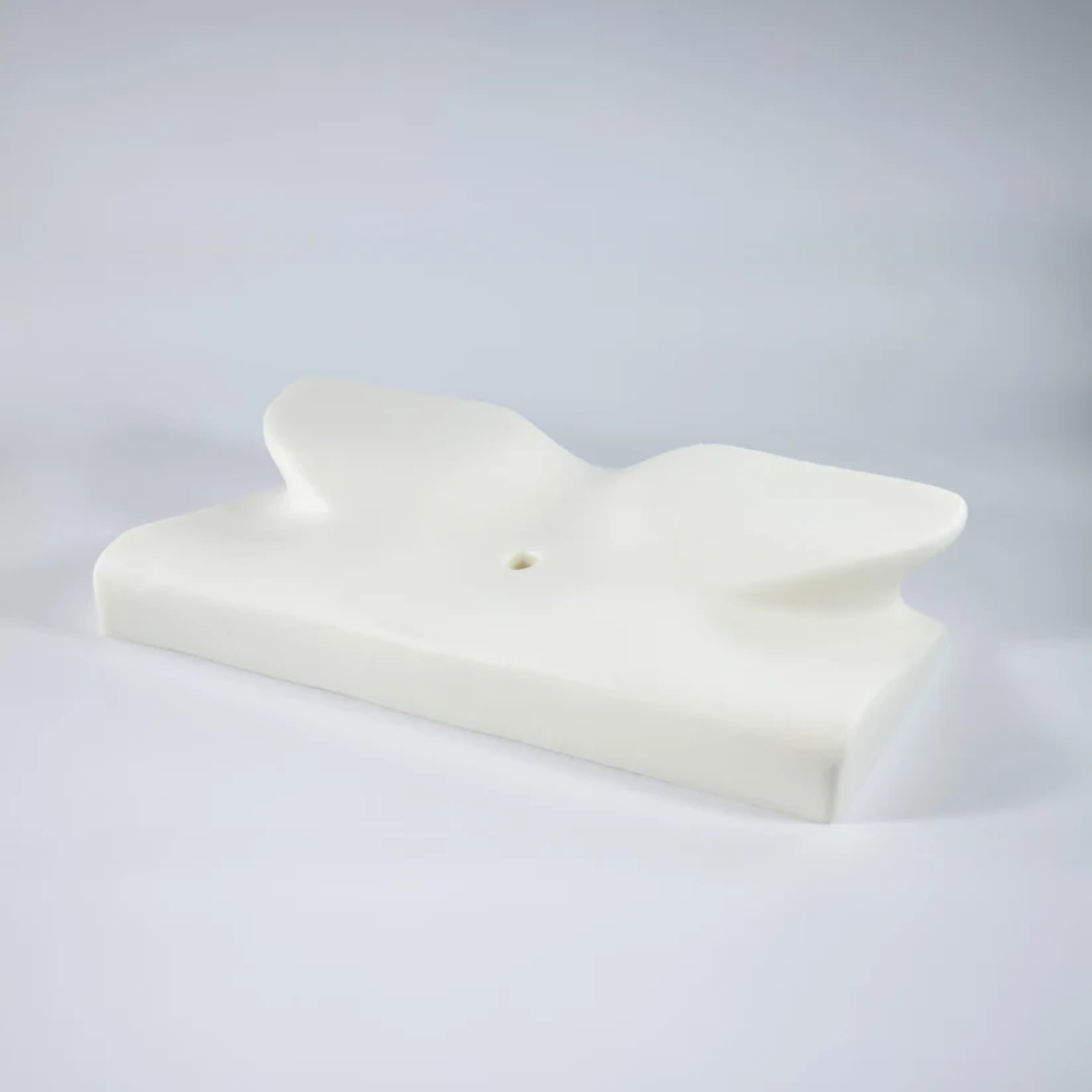 Ergonomisk pude mod snorken