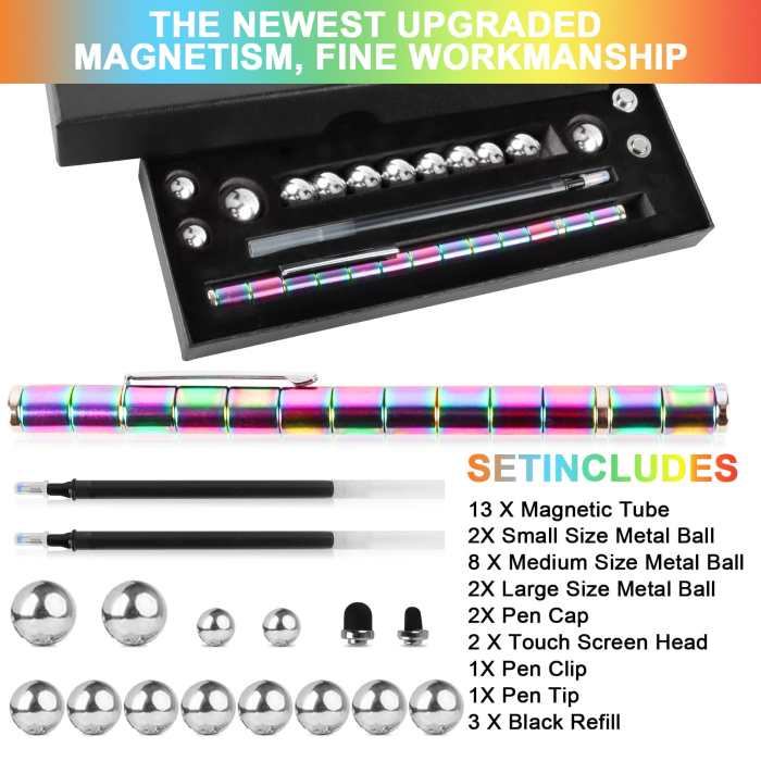 Magnetisk fidget-pen