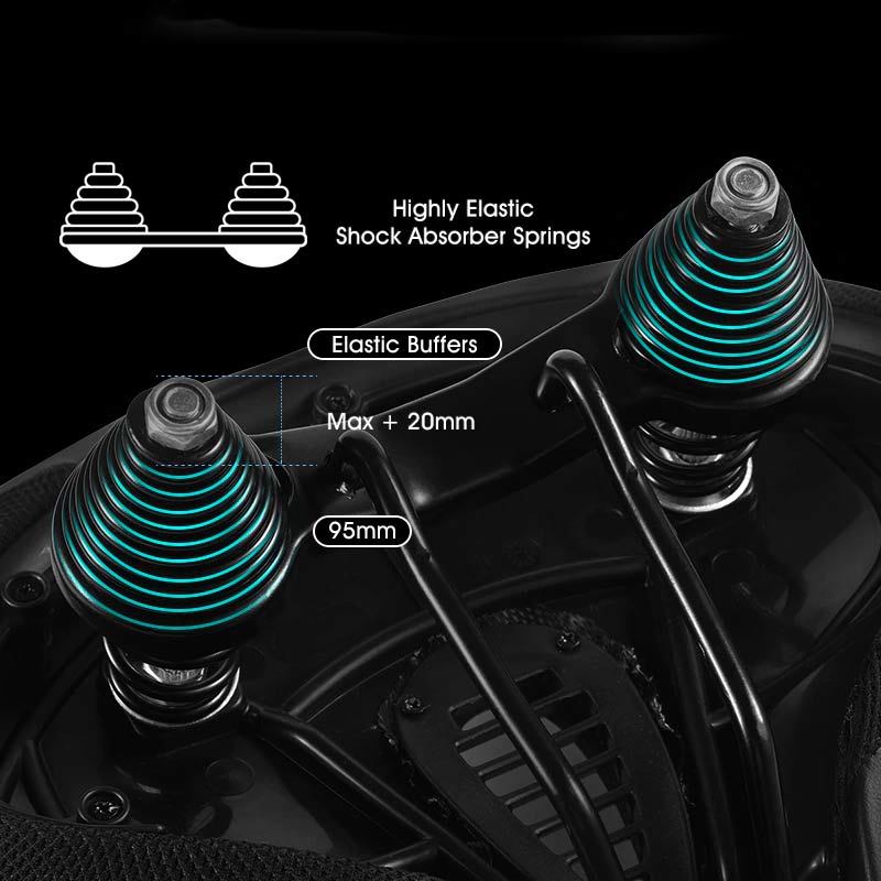 Ekstra bred cykelsadel