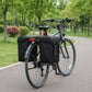 Dobbelt cykeltaske til bagagebærer i 600D PVC