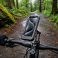 Vandtæt cykelholder til smartphone med touchvindue og 360° drejning